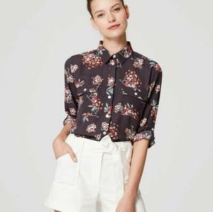 Loft Hydrangea Utility Shirt, XD